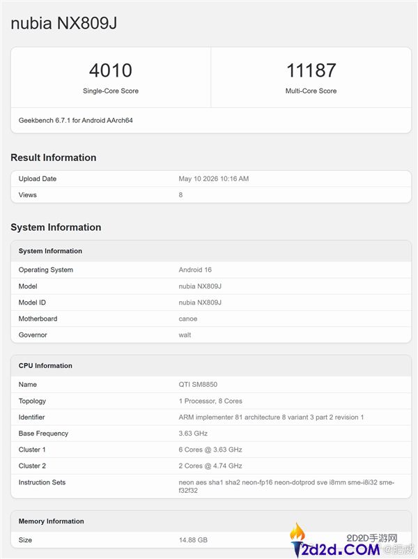 红魔11S Pro+跑分刷新安卓记载,史上初次单核打破4000分大关