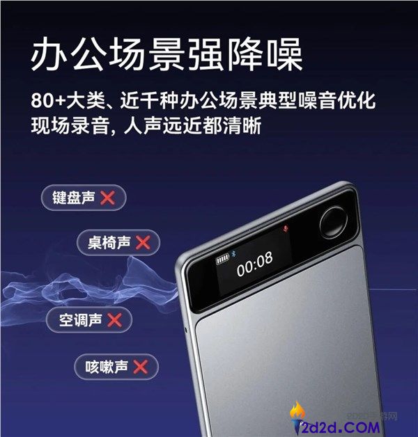 999元讯飞AI录音卡正式发售：磁吸手机变录音神器，自研降噪算法提升录音质量