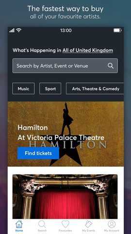 ticketmaster美国版下载