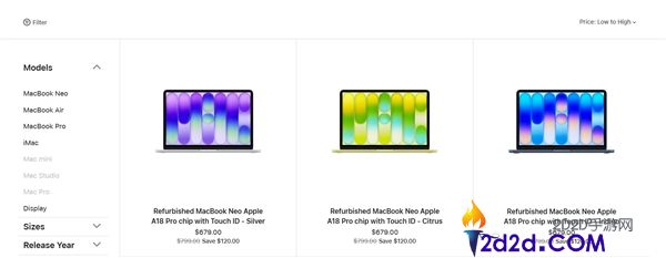 MacBook Neo官翻版上架，679美元成苹果最实惠笔记本，价格上涨引发关注