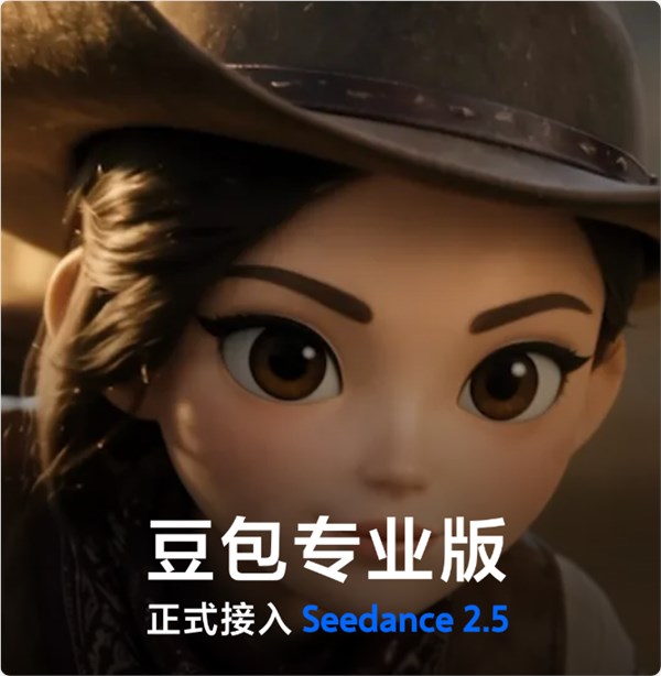 豆包专业版升级：接入Seedance 2.5，单次生成30秒视频功能