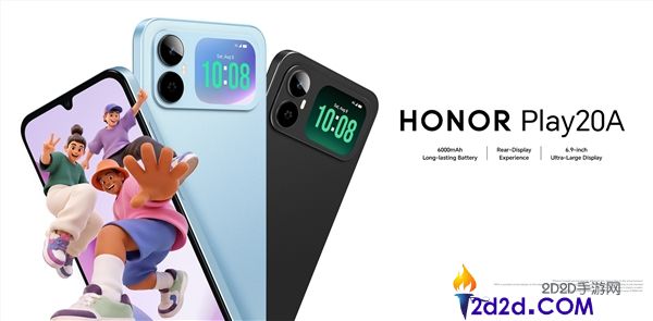 光荣Play 20A海外发布：搭载联发科G81的入门机配备背屏